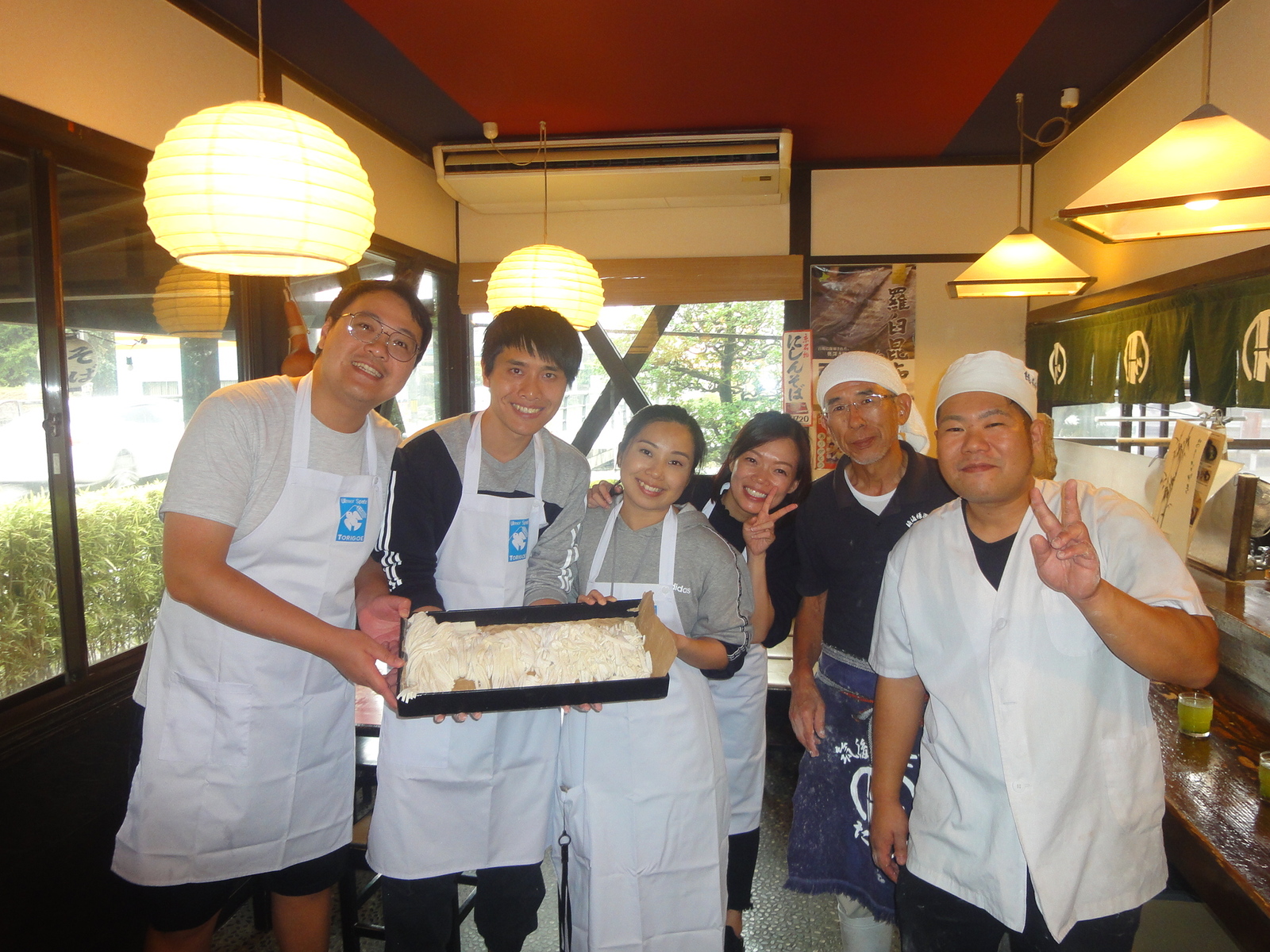 手打ちうどん体験～香港からのお客様が来られました～
