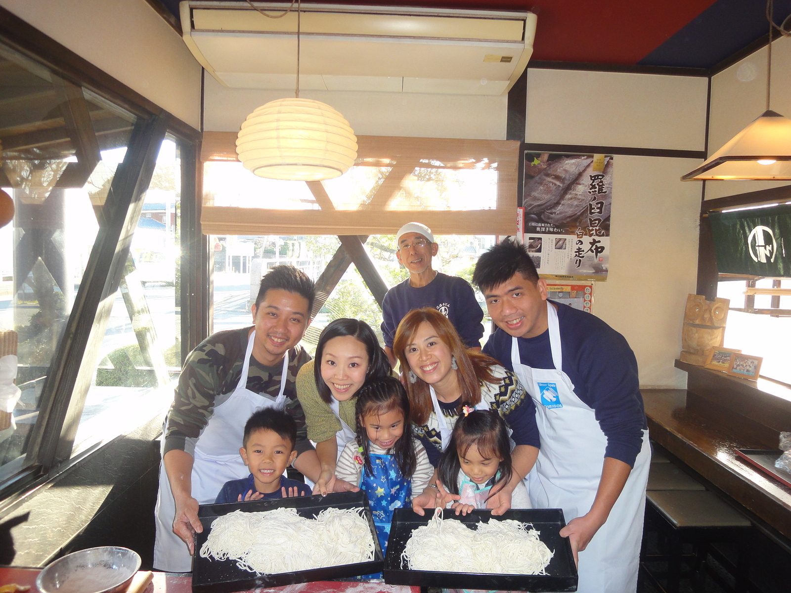 うどん打ち体験～香港からのお客様が来られました～