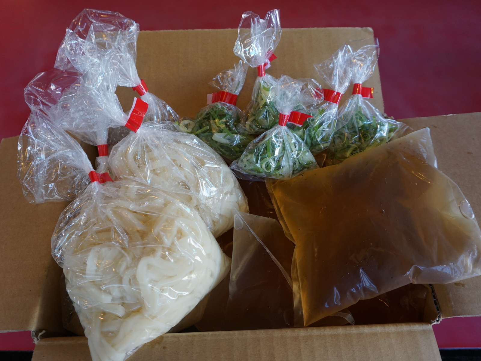 うどん(お持ち帰り麺・スープ)のお取り寄せ通販を始めました！