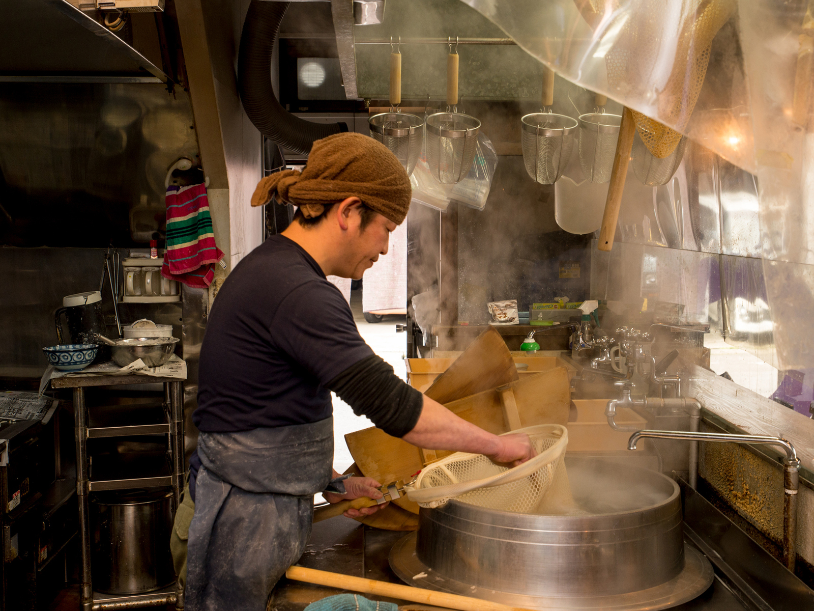 「ここのうどんが好きでここで修業したい」そう思えるお店で修行したいと考えていました。