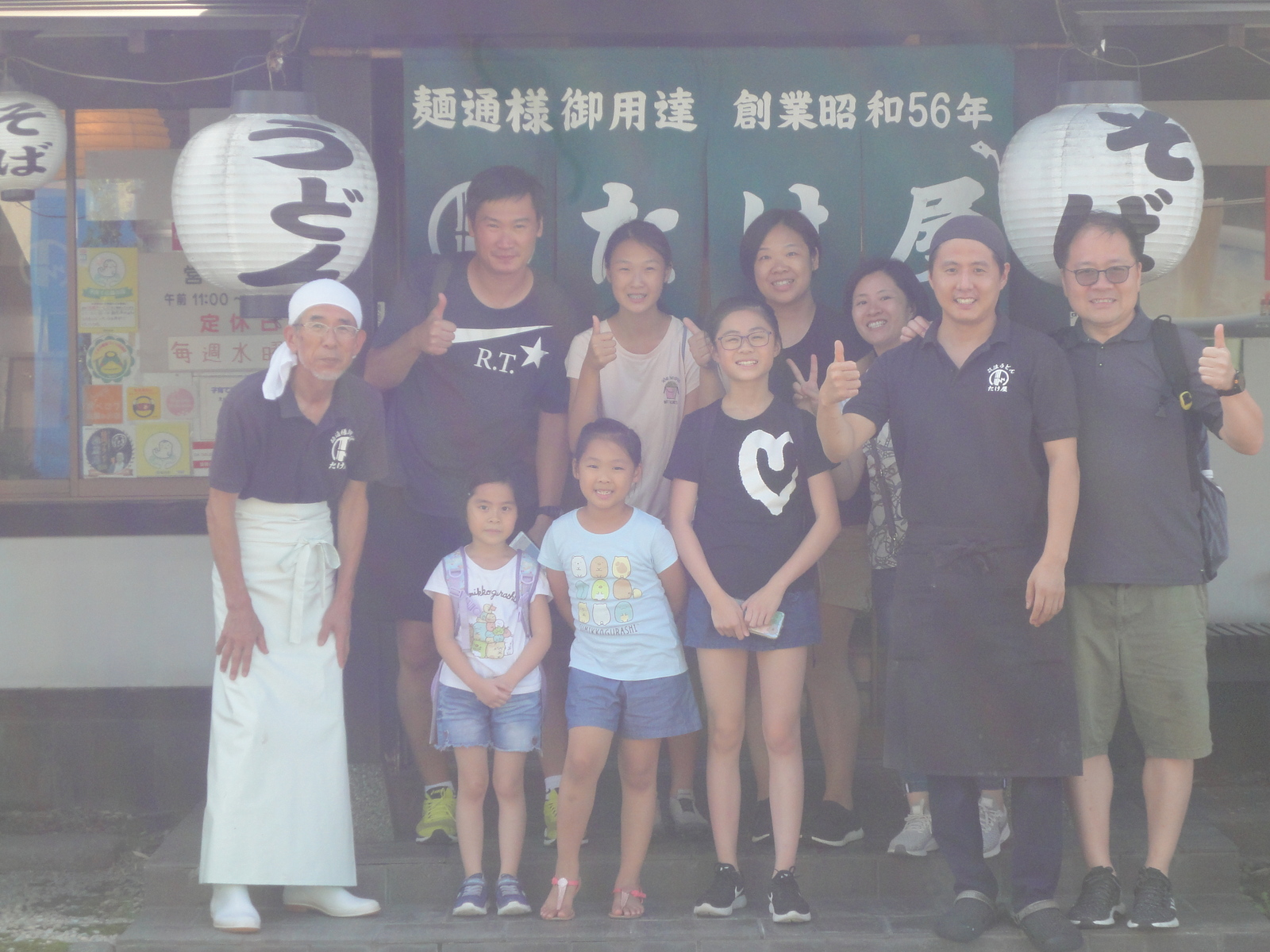 帰る前に皆さんで