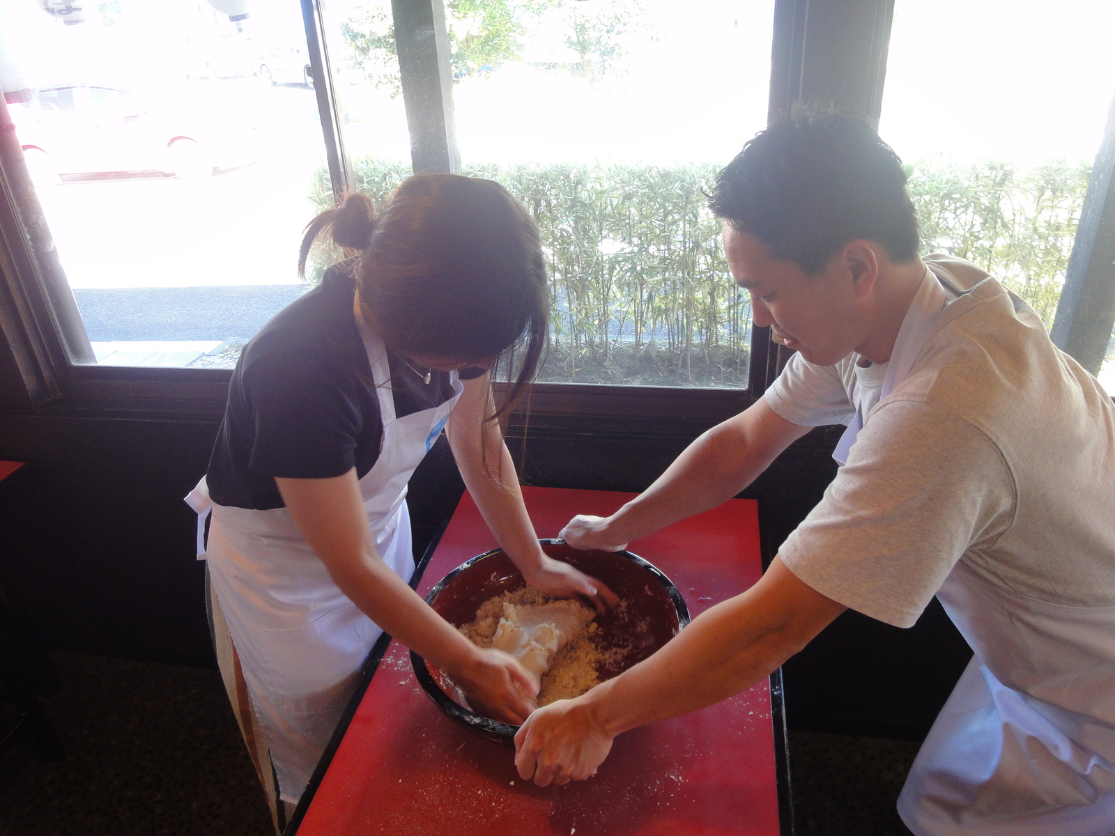 粉からスタートです