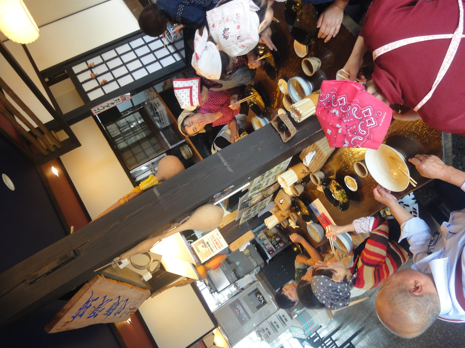 最後に皆さんで食べていただきました