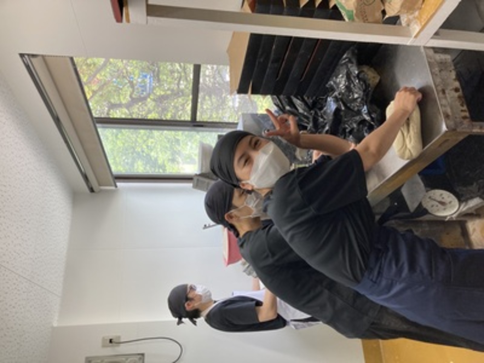 うどん打ちにも挑戦