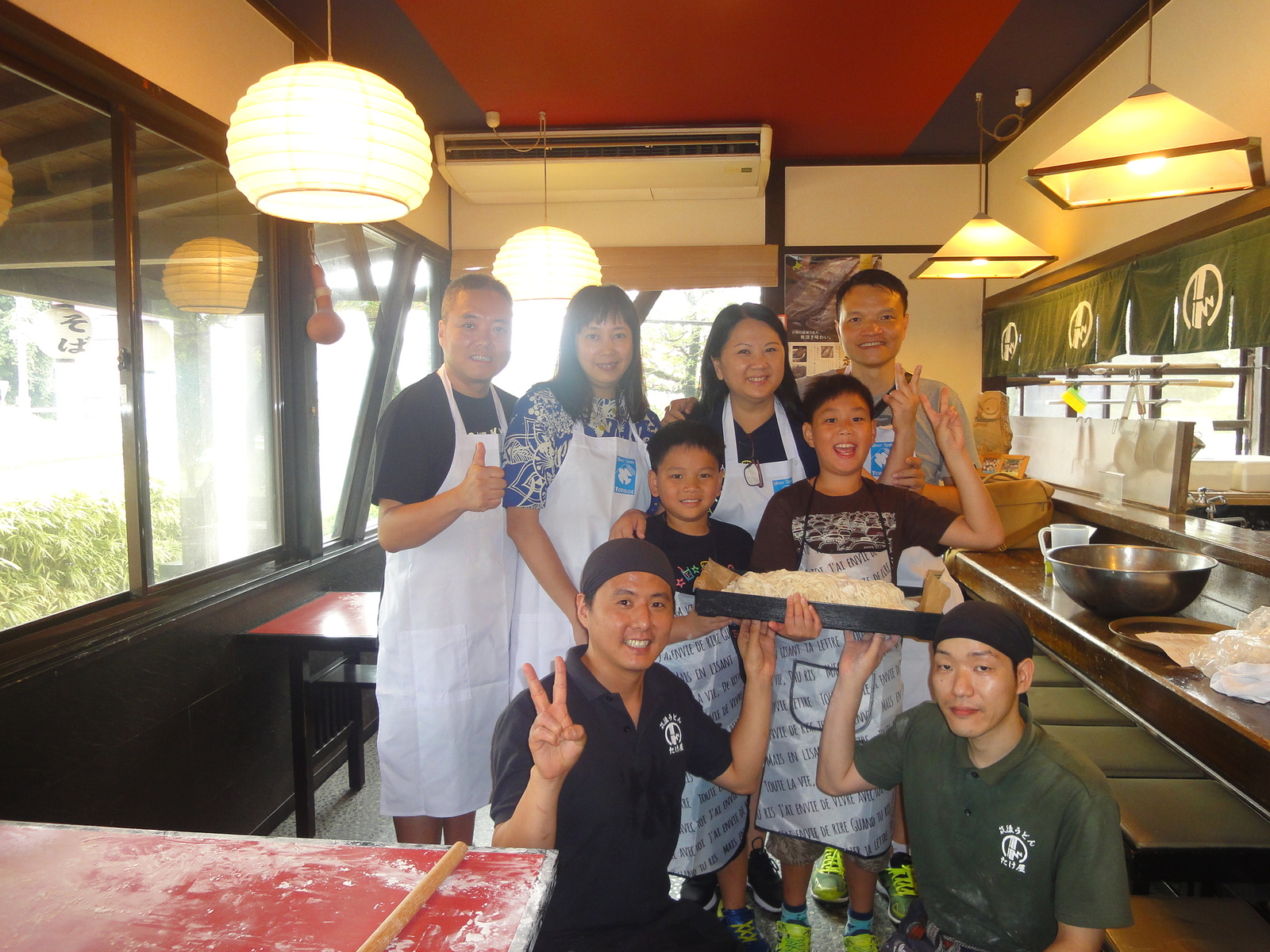 最後にみんなで